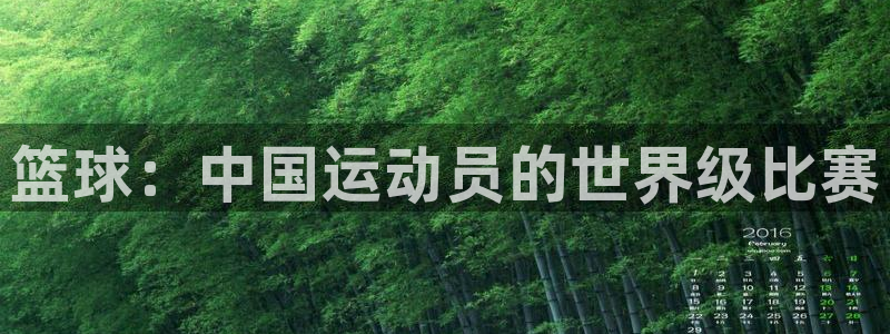哈哈体育下载：篮球：中国运动员的世界级比赛
