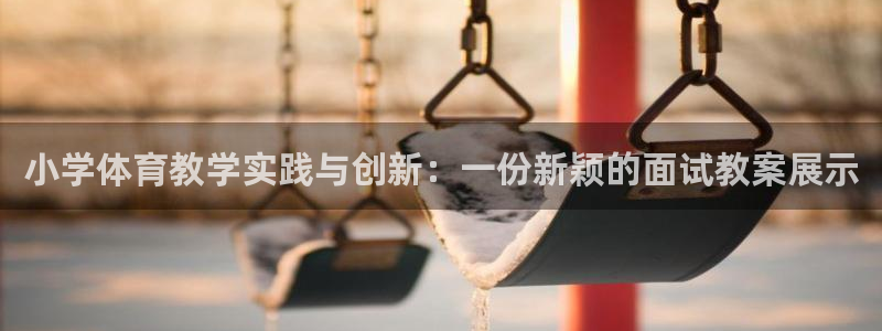 哈哈体育：小学体育教学实践与创新：一份新颖的面试教案展示